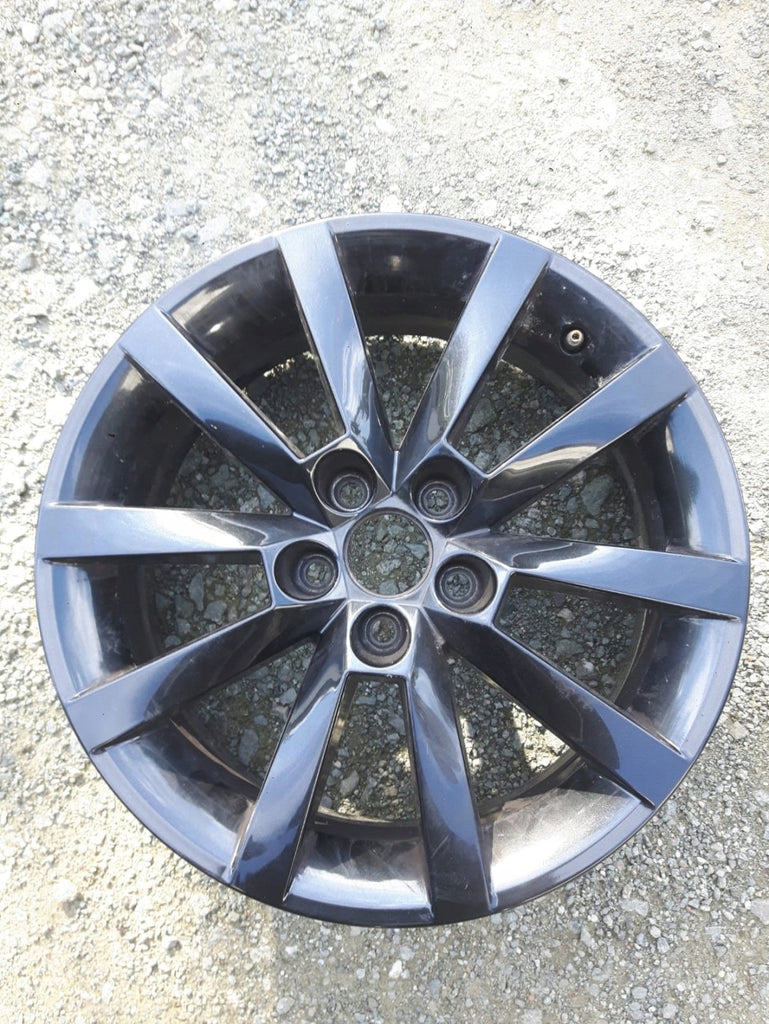 1x Alufelge 16 Zoll 6.0" 5x100 38ET Glanz Silber 657601025 Skoda Rim Wheel FEL4597984760fq