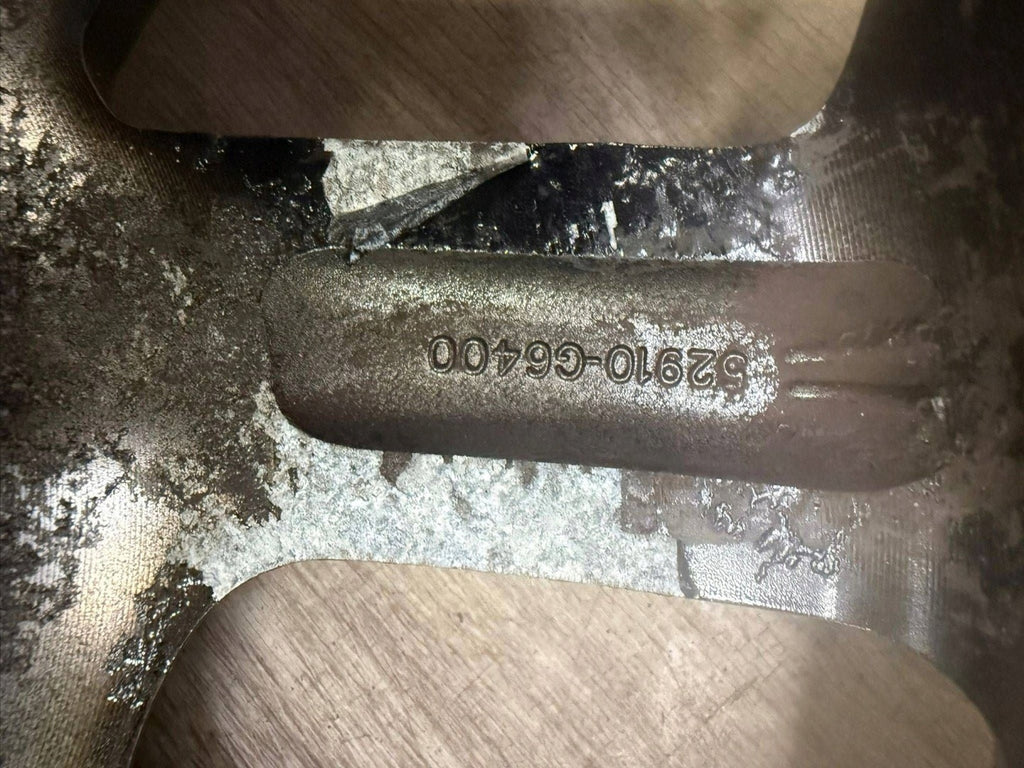 1x Alufelge 16 Zoll 6.5" 4x100 51ET Glanz Graphit 52910-G6400 Kia Picanto Mg FEL9741284640om