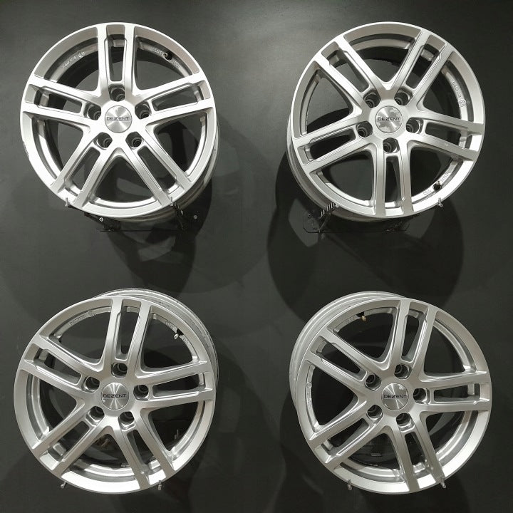 4x Alufelge 16 Zoll 6.5" 5x112 41ET Glanz KBA51750 Skoda Superb III Octavia FEL9968102389lk