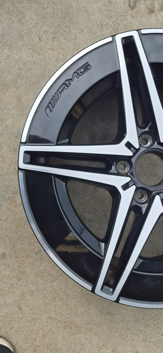 1x Alufelge 18 Zoll 7.5" 5x112 40ET Glanz A2064017600 Mercedes-Benz W206 FEL5092643331to