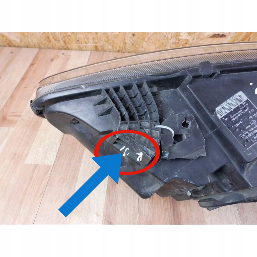 Frontscheinwerfer Ford Transit Custom JK21-13D152-BG 01061499900010 Xenon Rechts SCH4801622116sx