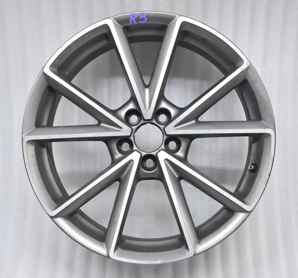 1x Alufelge 18 Zoll 7.5" 5x100 39ET Glanz Grau 8X0601025BP Audi A1 Mg Rim Wheel