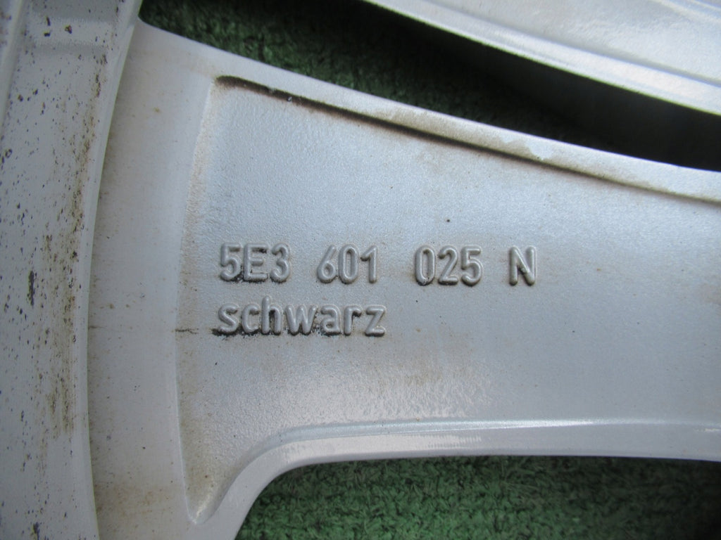 1x Alufelge 18 Zoll 7.5" 5x112 48ET Glanz Silber 5E3601025 Skoda Octavia 5e3 FEL8327799491hu