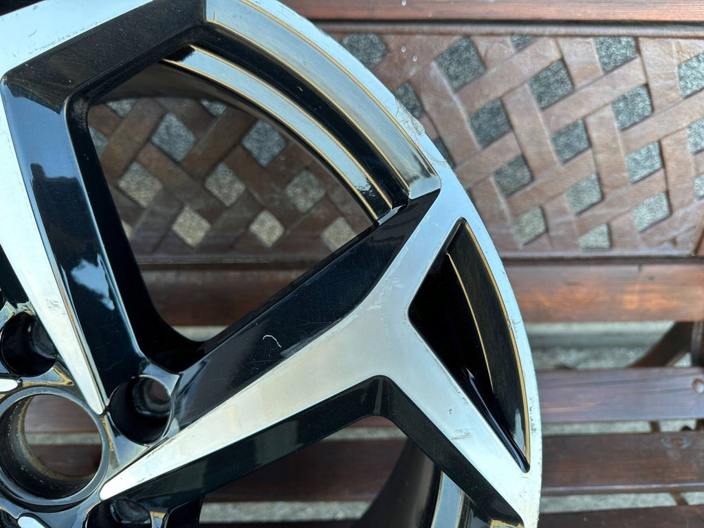 1x Alufelge 18 Zoll 8.0" 5x112 44ET Glanz Schwarz 3G0601025BG VW Passat B8 FEL2389344956ag
