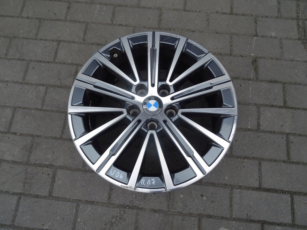 1x Alufelge 17 Zoll 5x112 6891174 BMW 2 U06 Rim Wheel FEL6510329219zn