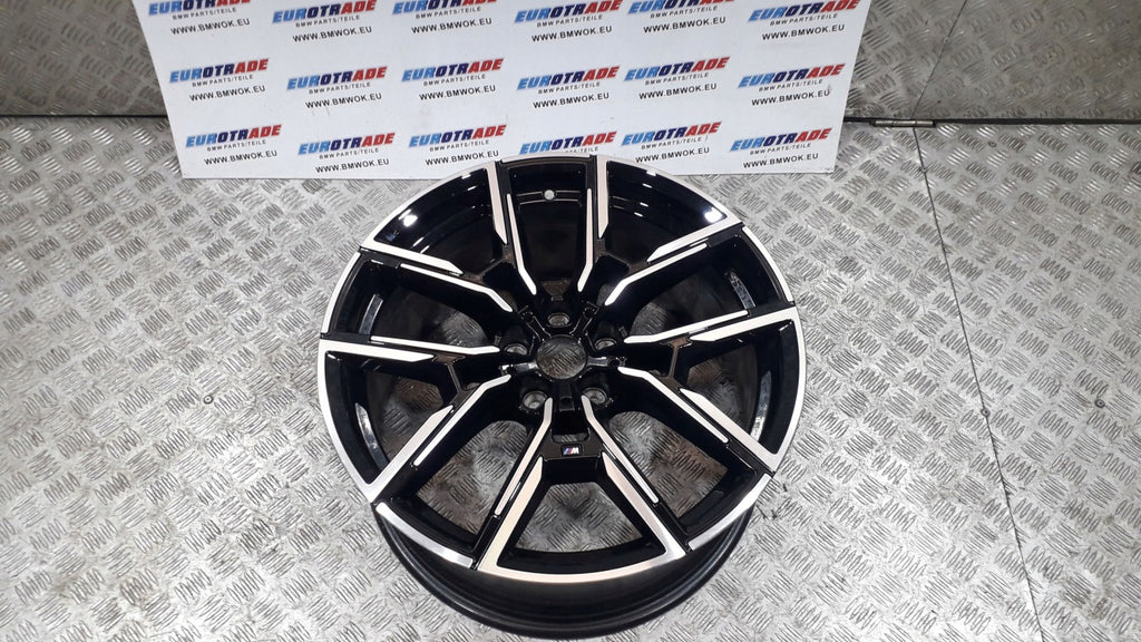 1x Alufelge 19 Zoll 9.0" 5x112 42ET 5A504D8 BMW I4 G26 Rim Wheel FEL7461861154vr