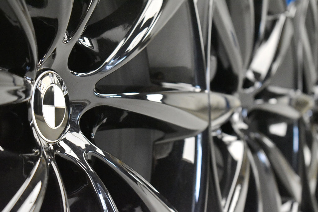 4x Alufelge 18 Zoll 8.0" 5x112 30ET Glanz Schwarz 6867338 BMW 5 G31 G30 G11 G12 FEL7555050449di