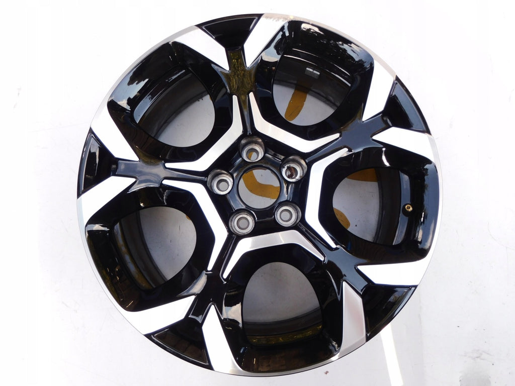 1x Alufelge 18 Zoll 7.5" 5x108 49ET Glanz Schwarz 9842920880 Citroën C5 Aircross FEL3165505614mw