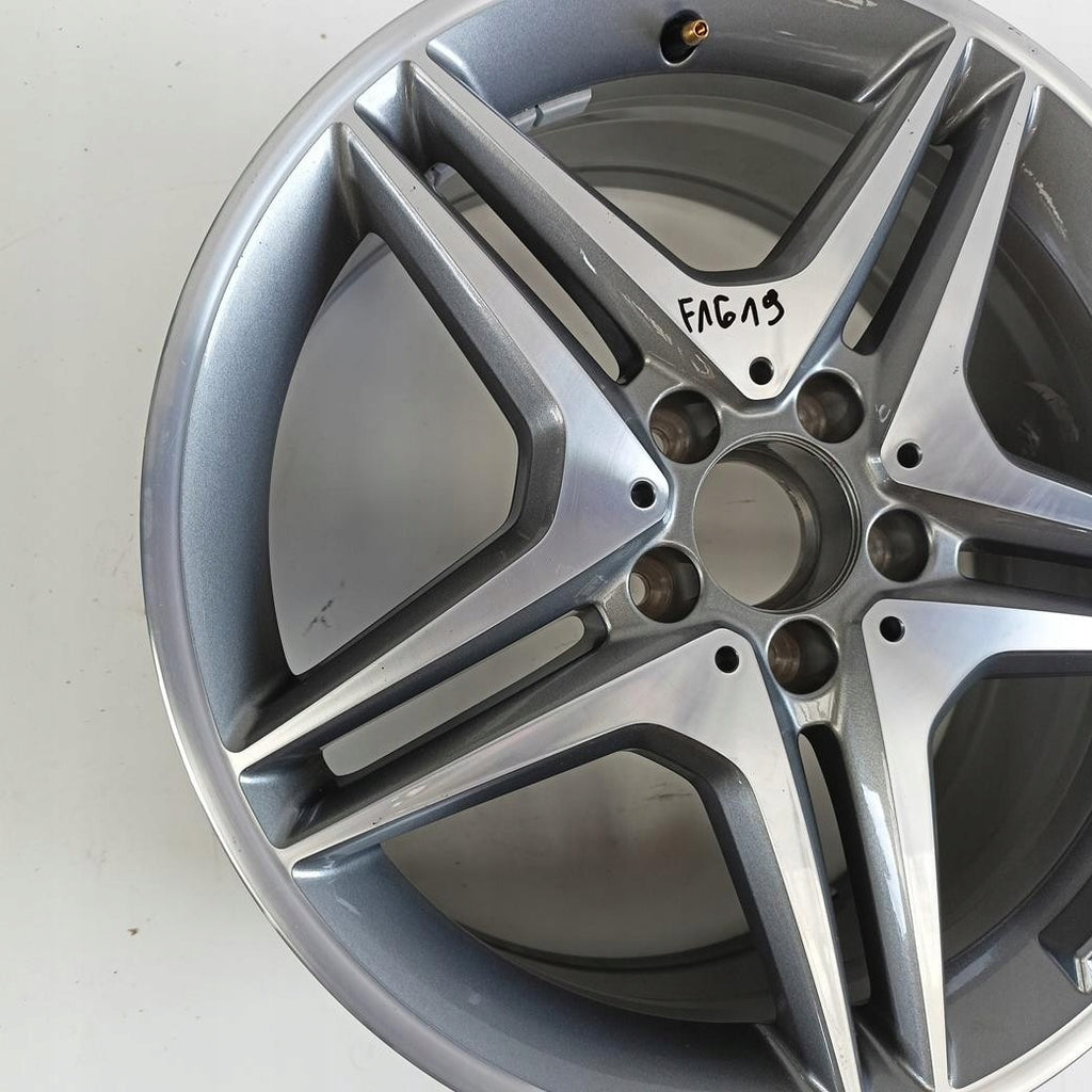 1x Alufelge 17 Zoll 7.5" 5x112 42 5ET Glanz Silber A1764010100 Mercedes-Benz FEL2058149614ug