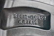 Laden Sie das Bild in den Galerie-Viewer, 1x Alufelge 15 Zoll 6.0&quot; 4x100 51ET Glanz Graphit 52910-G6350 Kia Picanto Mg