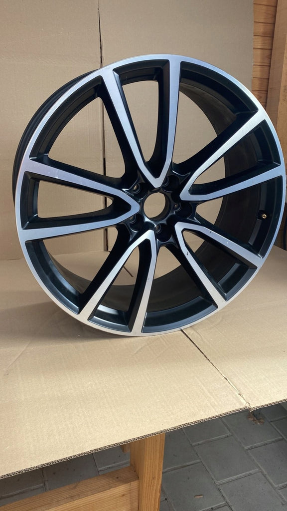 1x Alufelge 21 Zoll 8.5" 5x112 34ET Glanz Schwarz 80A601025BG Audi Q5 Rim Wheel FEL3022353536ur