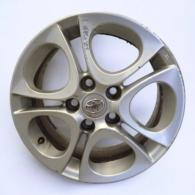 1x Alufelge 16 Zoll 6.5" 5x114.3 PZ49P-E0671-ZQ Toyota Corolla Verso Rim Wheel