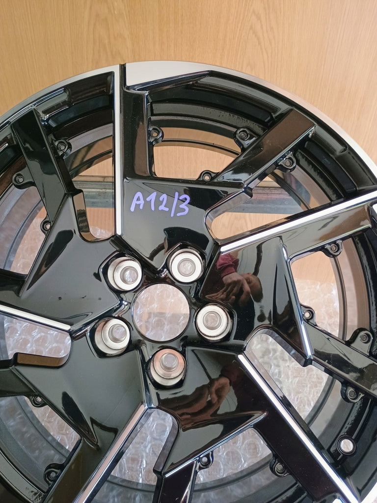 1x Alufelge 19 Zoll 7.0" 5x108 41ET Glanz Schwarz 9839945680 Peugeot Rim Wheel FEL3398523570mg