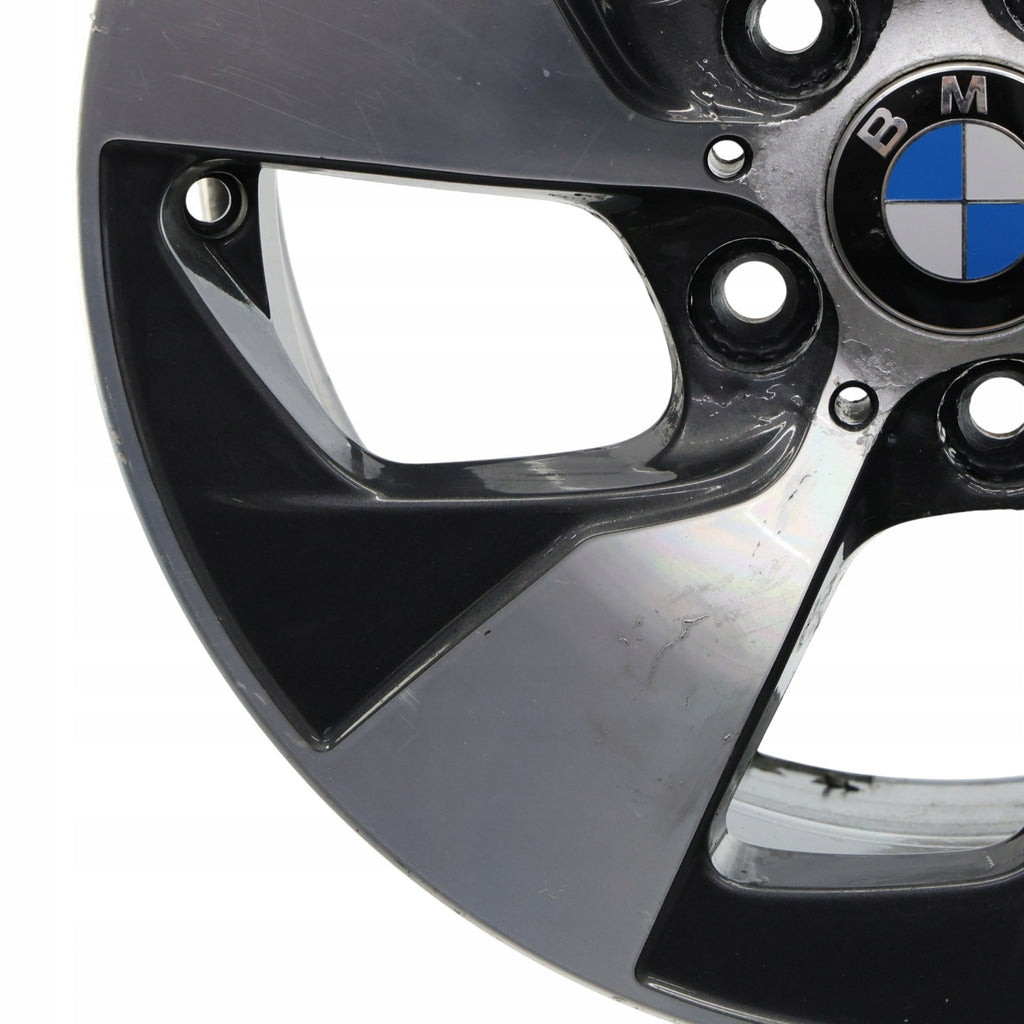 1x Alufelge 16 Zoll 7.0" 5x120 31ET Glanz Grau 6870611 BMW F30 F31 Mg Rim Wheel FEL9295878798zz