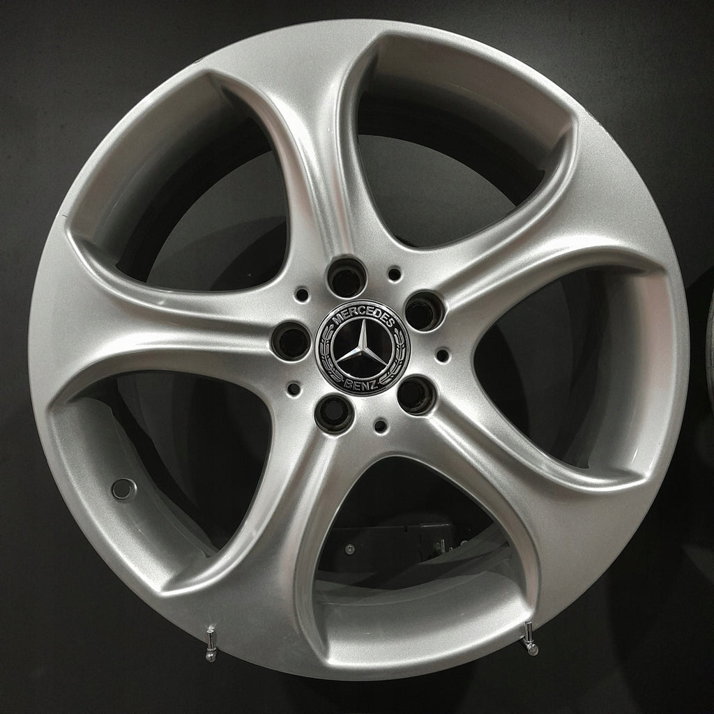 4x Alufelge 18 Zoll 7.5" 5x112 44ET Glanz Silber A2054010600 Mercedes-Benz W205 FEL8028767629mg
