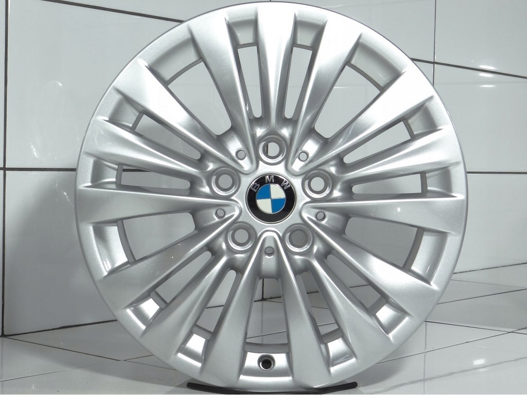 4x Alufelge 16 Zoll 7.0" 5x112 52ET Silber 6855084 BMW F22 F45 1 F40 F46 FEL1040931903ti