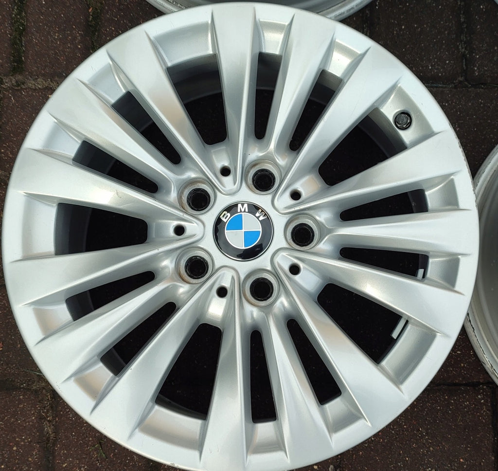 4x Alufelge 16 Zoll 7.0" 5x112 52ET Glanz Silber 6855084 BMW 2 Tourer F45 F46 FEL3649264243pp