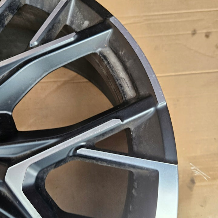 1x Alufelge 19 Zoll 8.0" 5x112 53ET Glanz Silber 5A45273 BMW 1 Rim Wheel FEL6402038464le