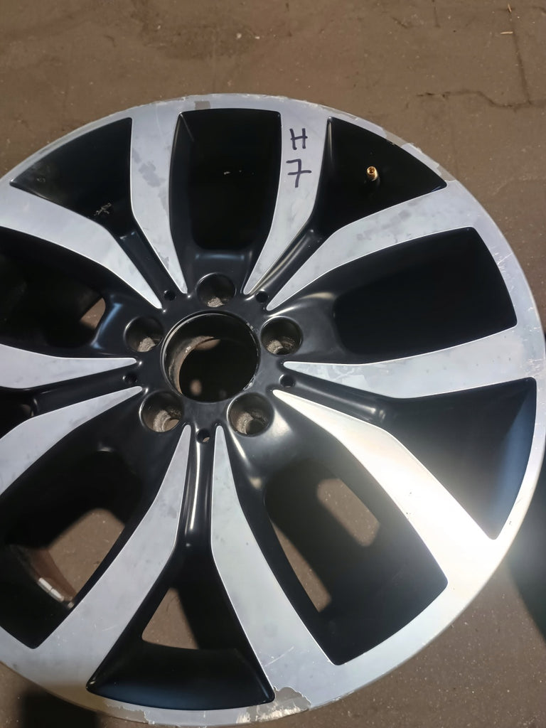 1x Alufelge 18 Zoll 7.5" 5x112 52ET Glanz Schwarz A2464012102 Mercedes-Benz W246 FEL6743884781qw