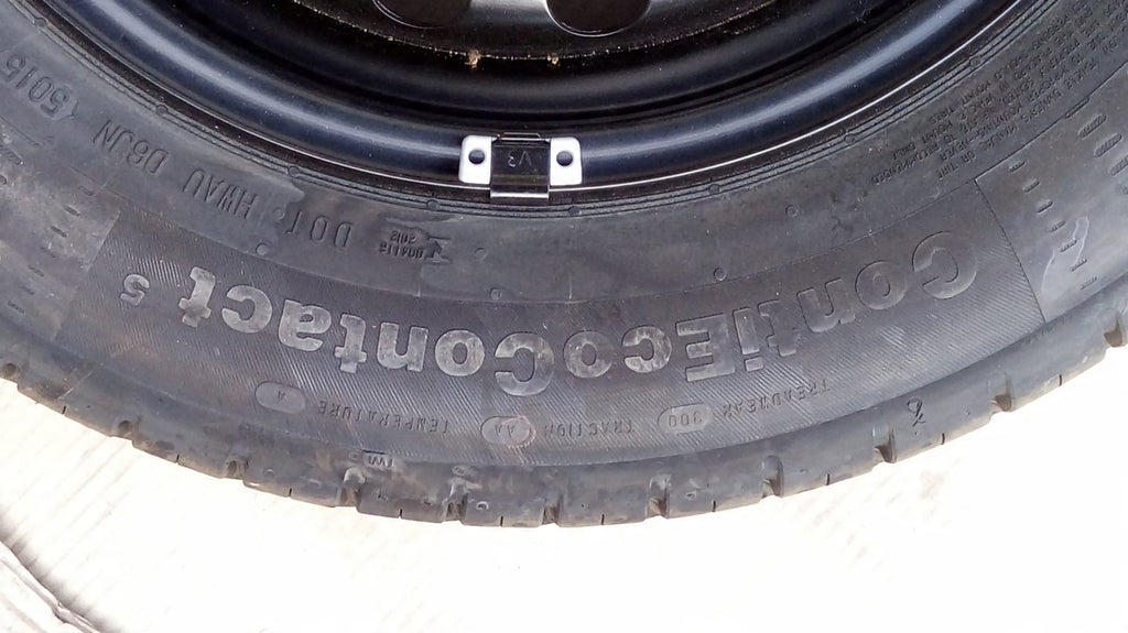 1x Alufelge 14 Zoll 5.0" 4x100 1S0601027G Vw Rim Wheel