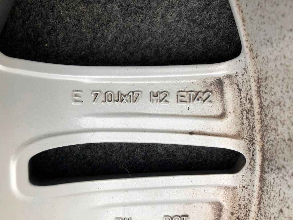 1x Alufelge 17 Zoll 7.0" 5x112 42ET 8W0601025P Audi A4 B9 Rim Wheel FEL7547605543dy