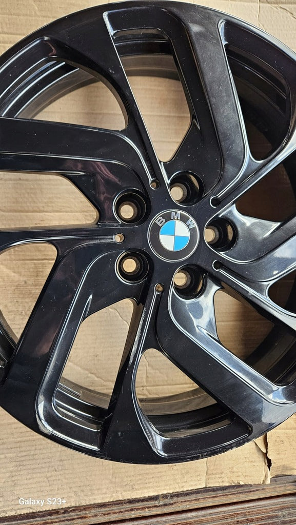 1x Alufelge 19 Zoll 5.0" 5x112 28ET Glanz Schwarz 6887937 BMW I3 Rim Wheel FEL3320738208he