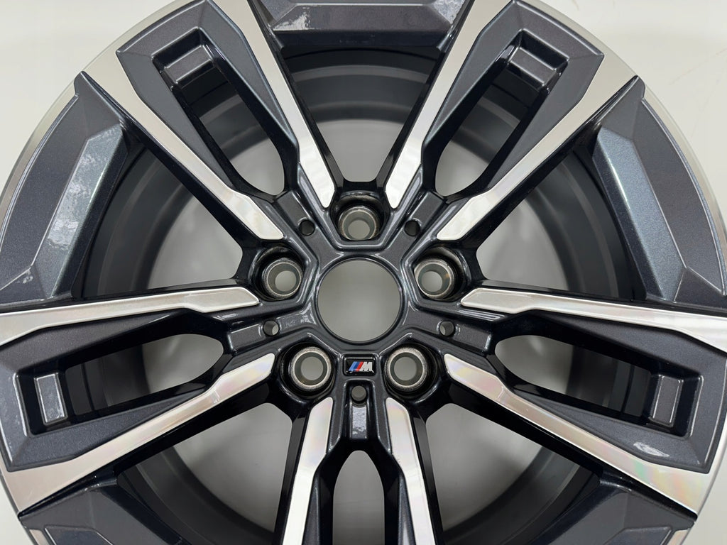 1x Alufelge 17 Zoll 7.0" 5x112 41ET BMW 2 Active Tourer U06 Rim Wheel FEL5155878448np