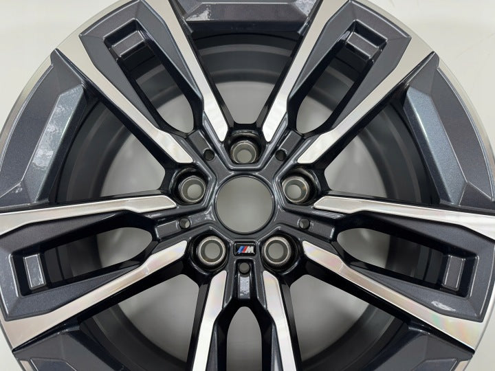 1x Alufelge 17 Zoll 7.0" 5x112 41ET BMW 2 Active Tourer U06 Rim Wheel FEL5155878448np