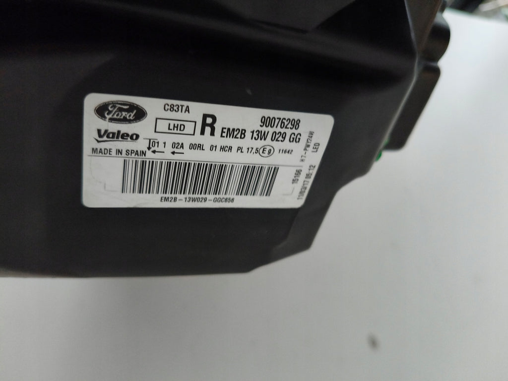 Frontscheinwerfer Ford Galaxy EM2B13W029GG LED Rechts Scheinwerfer Headlight SCH8058562617xo