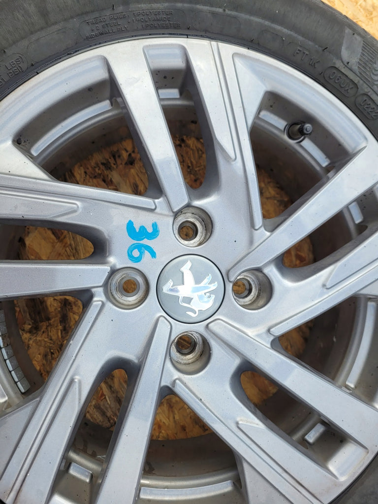 1x Alufelge 16 Zoll 6.5" 4x108 38ET 9825165280 Peugeot Rim Wheel FEL3742330604tj
