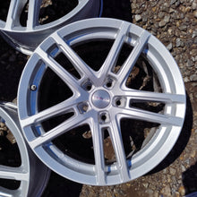 Laden Sie das Bild in den Galerie-Viewer, 4x Alufelge 17 Zoll 7.5" 5x112 27ET Glanz Silber 52096 Audi Rim Wheel FEL7023863458zf