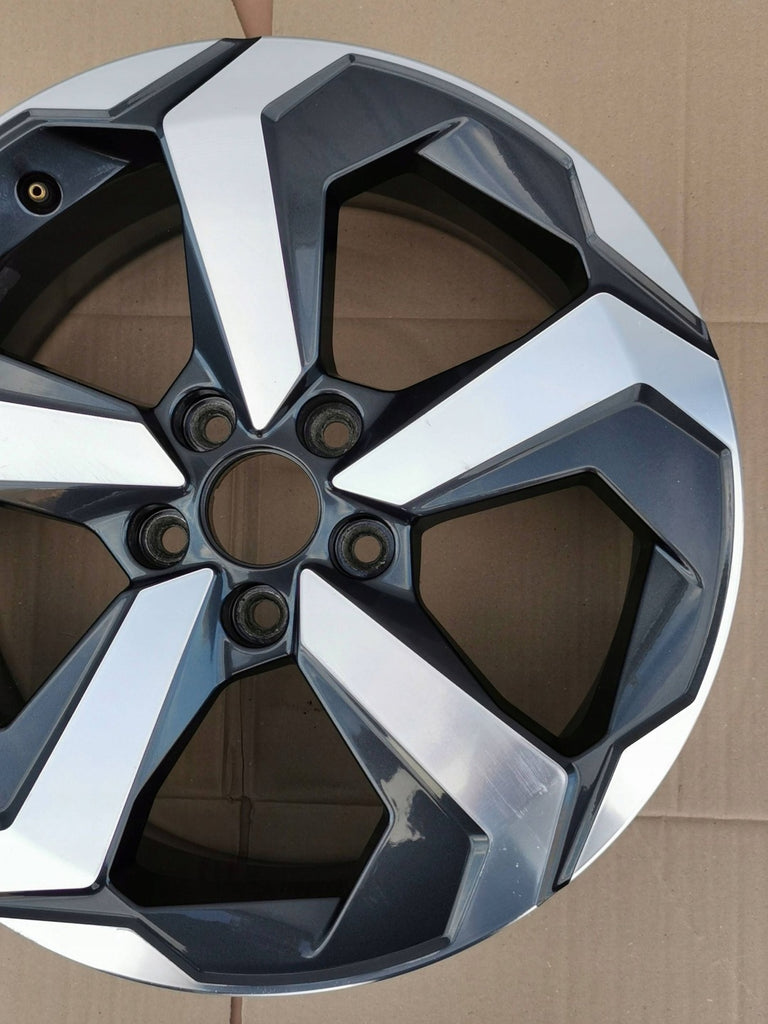 1x Alufelge 18 Zoll 6UA8B-BAX Nissan Qashqai III J12 Rim Wheel FEL9269377838hs