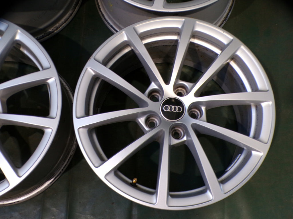 4x Alufelge 17 Zoll 7.5" 5x112 36ET Glanz Silber 4K0601025M Audi Rim Wheel FEL4066189112rq