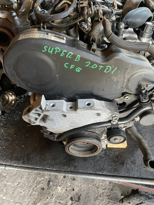 Motor Audi Skoda B7 Superb II CFG 2.0 TDI 170PS 125kW Diesel Engine Komplett MOT9888236115zf