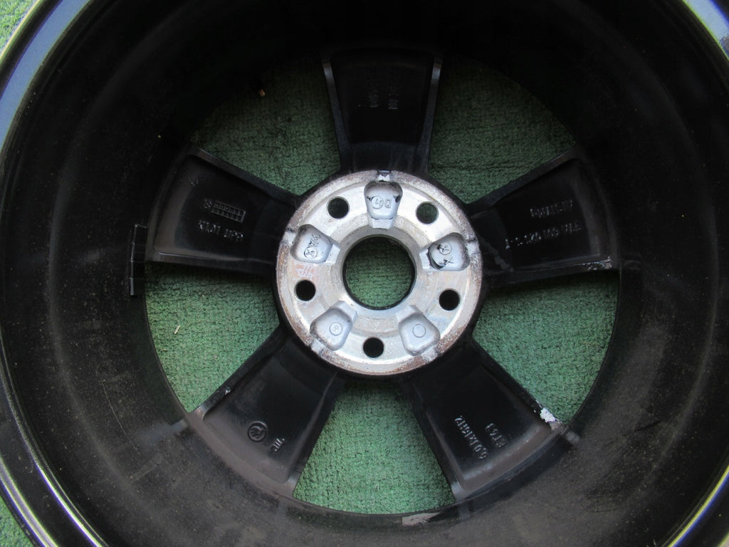 1x Alufelge 16 Zoll 6.0" 5x112 43ET Glanz Schwarz 57A601025S- Skoda Kodiaq FEL3683764101wb