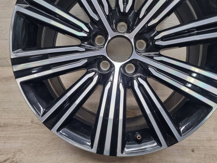 1x Alufelge 18 Zoll 8.0" 5x108 42ET Glanz Schwarz 31471312 Volvo V60 Rim Wheel FEL3106613463pb