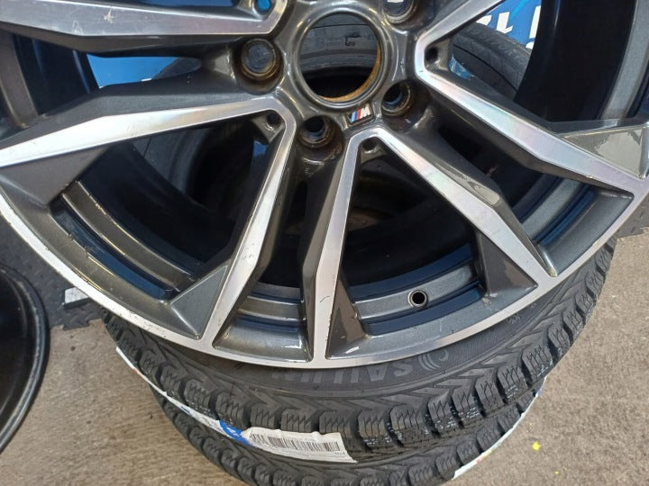 1x Alufelge 19 Zoll 8.0" 5x112 47ET Glanz Graphit 8008616 BMW X1 F48 Mg FEL3087852770uv