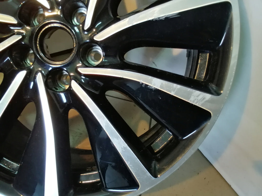 1x Alufelge 19 Zoll 7.0" 5x108 38ET Glanz Schwarz YP00174580 Opel Grandland X FEL9655295938ih