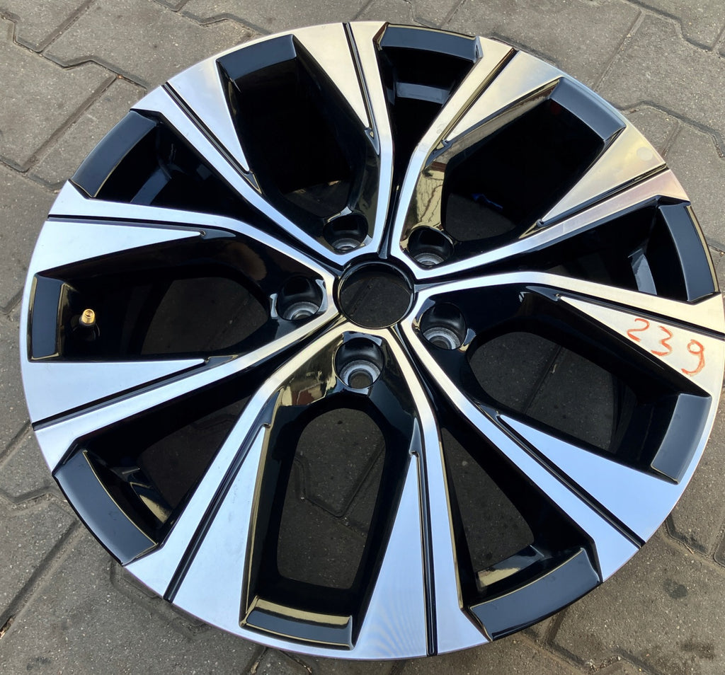1x Alufelge 18 Zoll 7.0" 5x114.3 Glanz 403005835R Renault Talisman Captur Scenic FEL6997673229tc