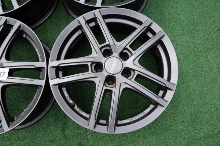 4x Alufelge 16 Zoll 6.0" 5x100 35ET Seat I Ibiza Toledo Fabia Rim Wheel FEL5450350012wg