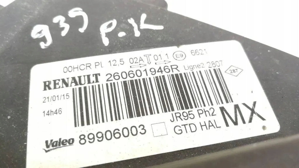 Frontscheinwerfer Renault Grand Scénic II 260601946R Links Headlight SCH3247817690gd