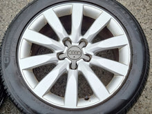 Load image into Gallery viewer, 1x Alufelge 17 Zoll 8.0&quot; 5x112 47ET Silber 8K0601025C Audi A4 B8 Rim Wheel