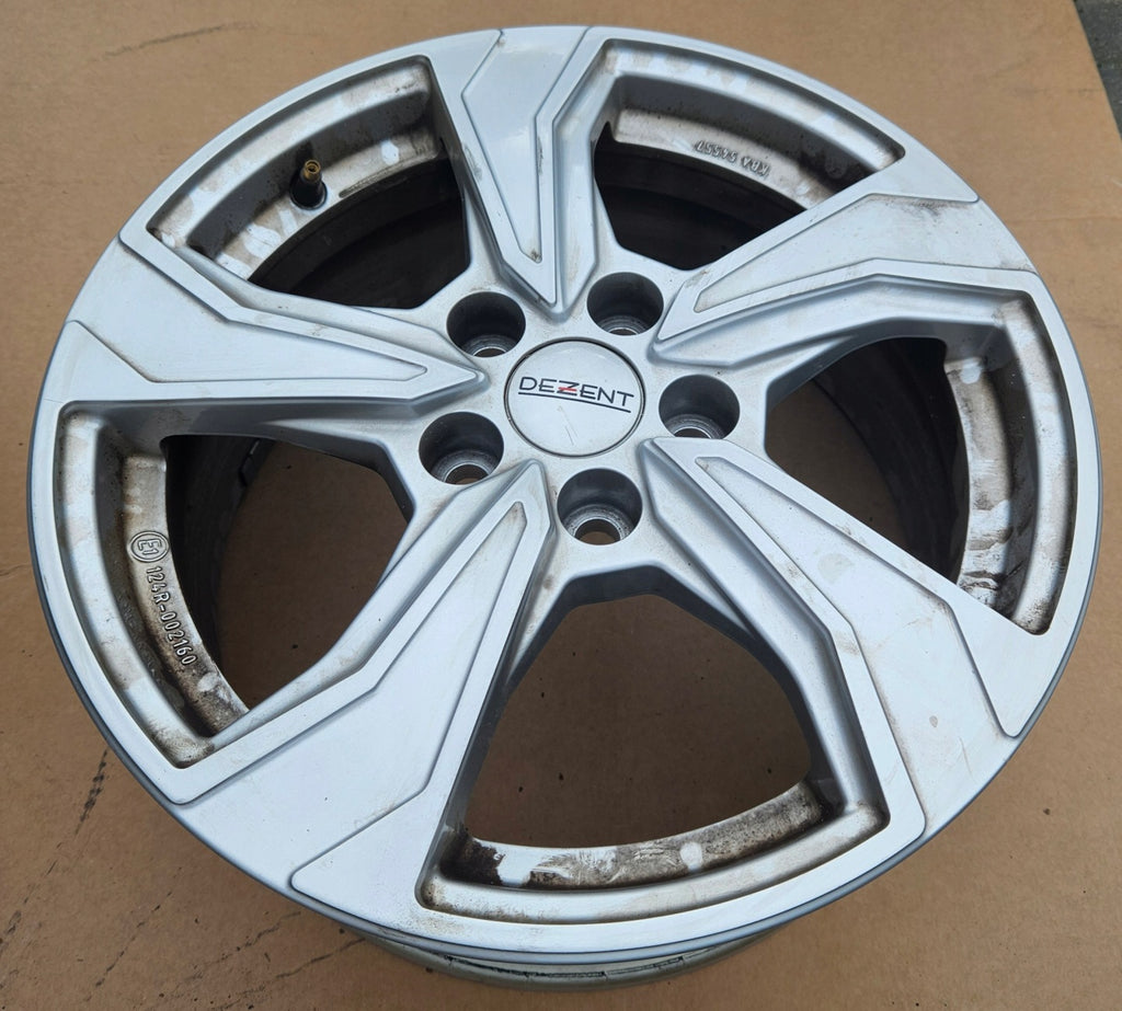 1x Alufelge 16 Zoll 7.0" 5x108 44ET Glanz Silber Rim Wheel FEL2064109741wz