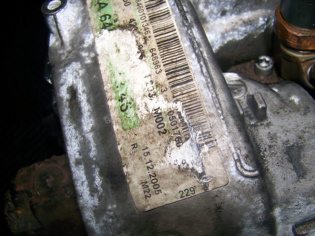 Motor Mercedes-Benz W203 646963 2.2 CDI 150PS 110kW 205TKm Diesel Unkomplett