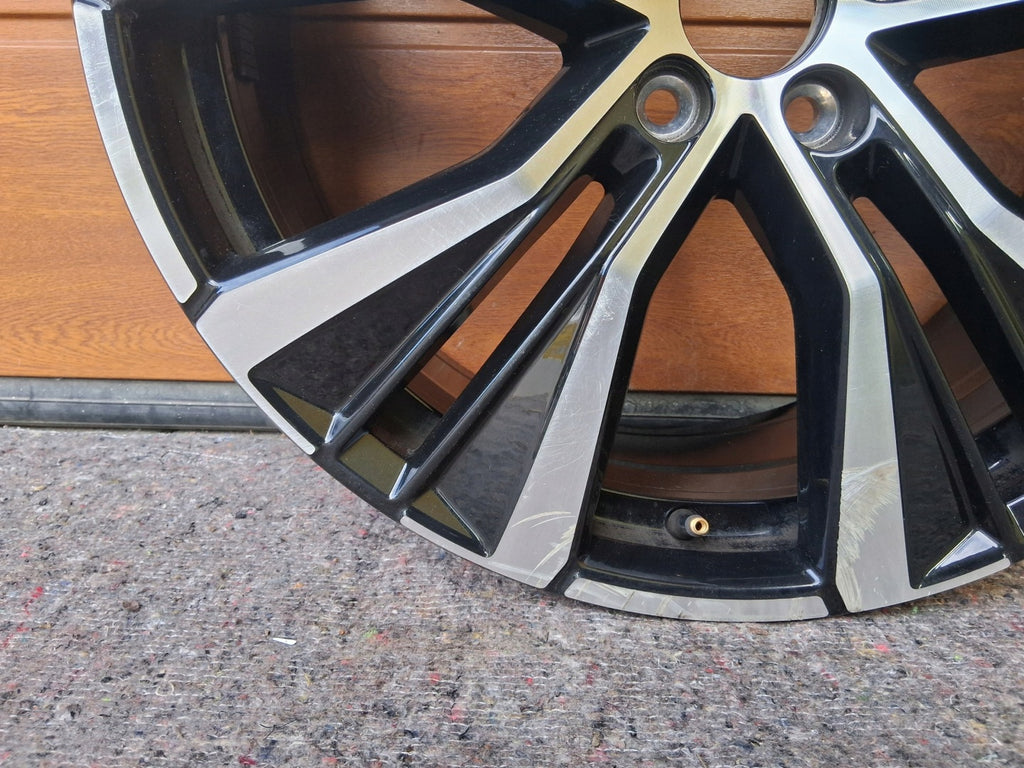 1x Alufelge 20 Zoll 8.0" 5x108 52 5ET Glanz Schwarz 32358599 Volvo Xc60 Ii FEL5195109560cr