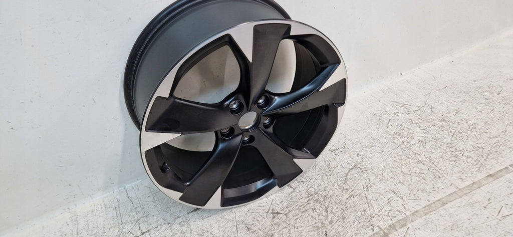 1x Alufelge 18 Zoll 7.5" 5x112 46ET Glanz Schwarz 5FA601025H Seat Leon Rim Wheel FEL4368965239ew