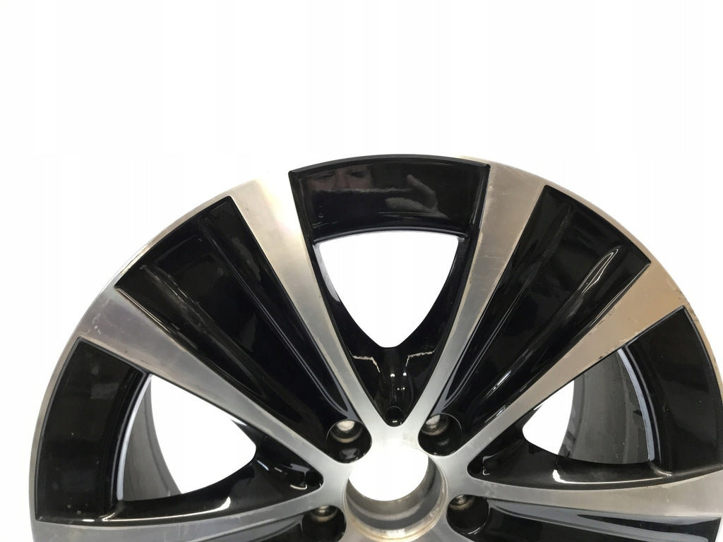 1x Alufelge 18 Zoll 8.0" 5x112 43ET Glanz Schwarz A2134013700 Mercedes-Benz