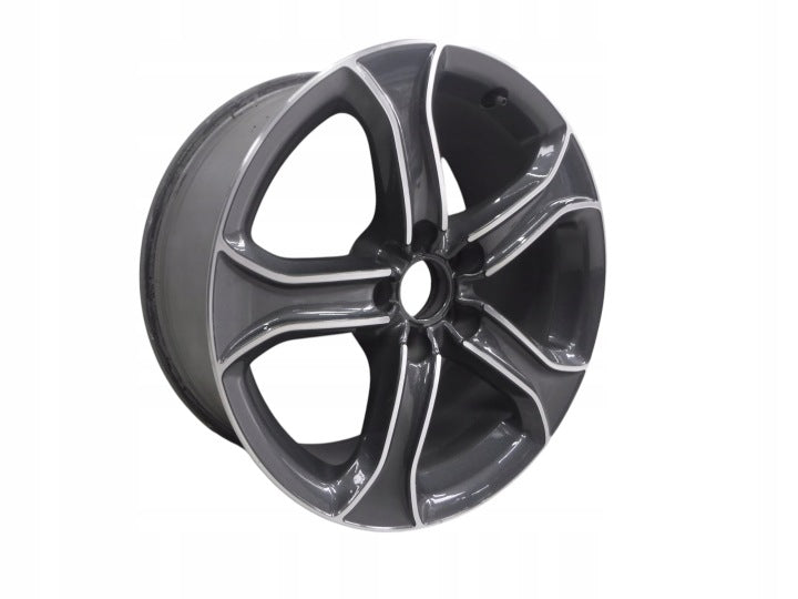 1x Alufelge 17 Zoll 7.5" 5x112 28ET Glanz Graphit 601025DK Audi A5 Mg Rim Wheel FEL2326174643re