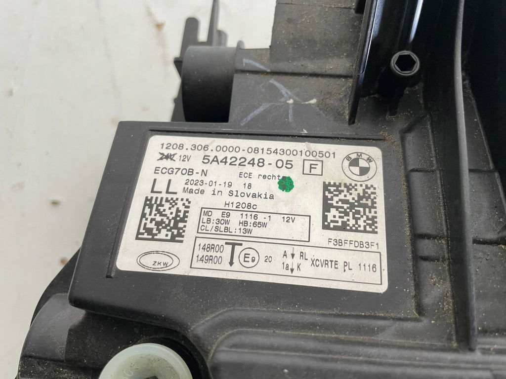 Frontscheinwerfer BMW 2 Active Tourer U06 5A42248 LED Rechts Headlight