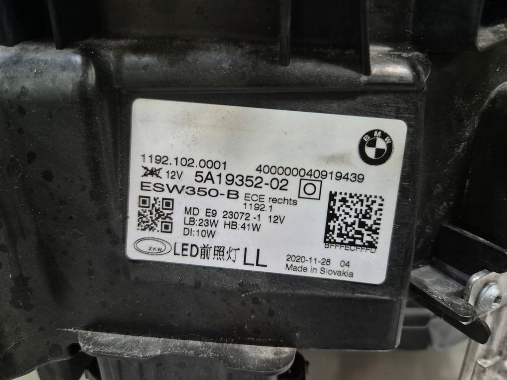 Frontscheinwerfer BMW G22 G82 G23 G83 5A19351 5A19352 Full LED Ein Satz SCH5889449509ny